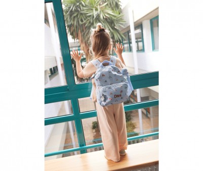 Mochila Infantil City Cars Personalizable