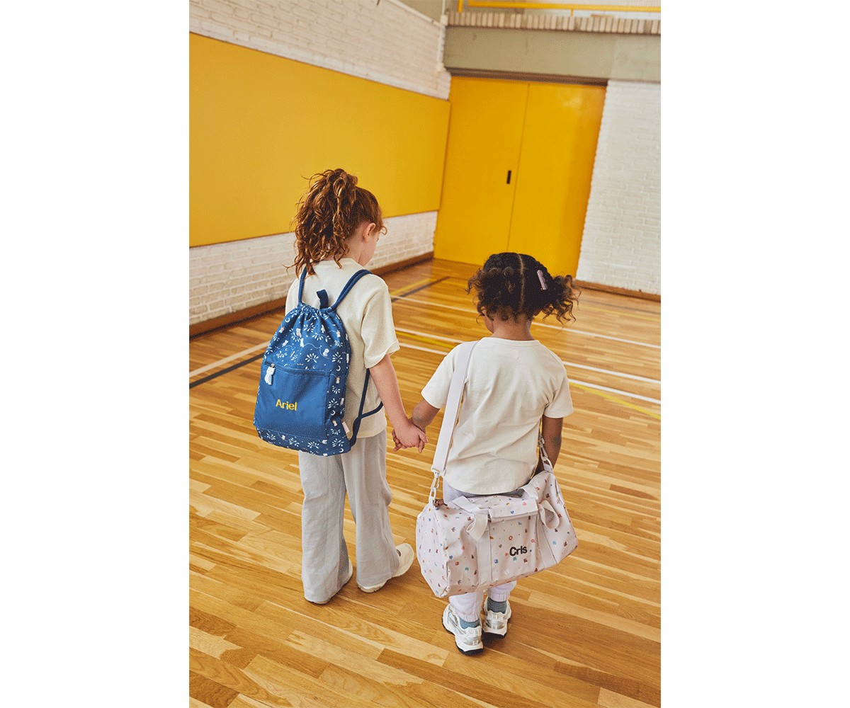 Sac à Dos Ficelle Imperméable Geometric Nature Personnalisable