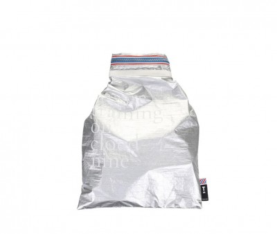 Bolsa de Gimnasio Metallic Silver