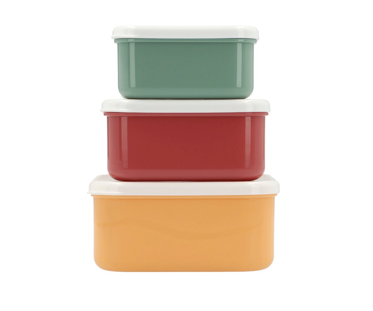 3 Boîtes à Lunch Funny Letters