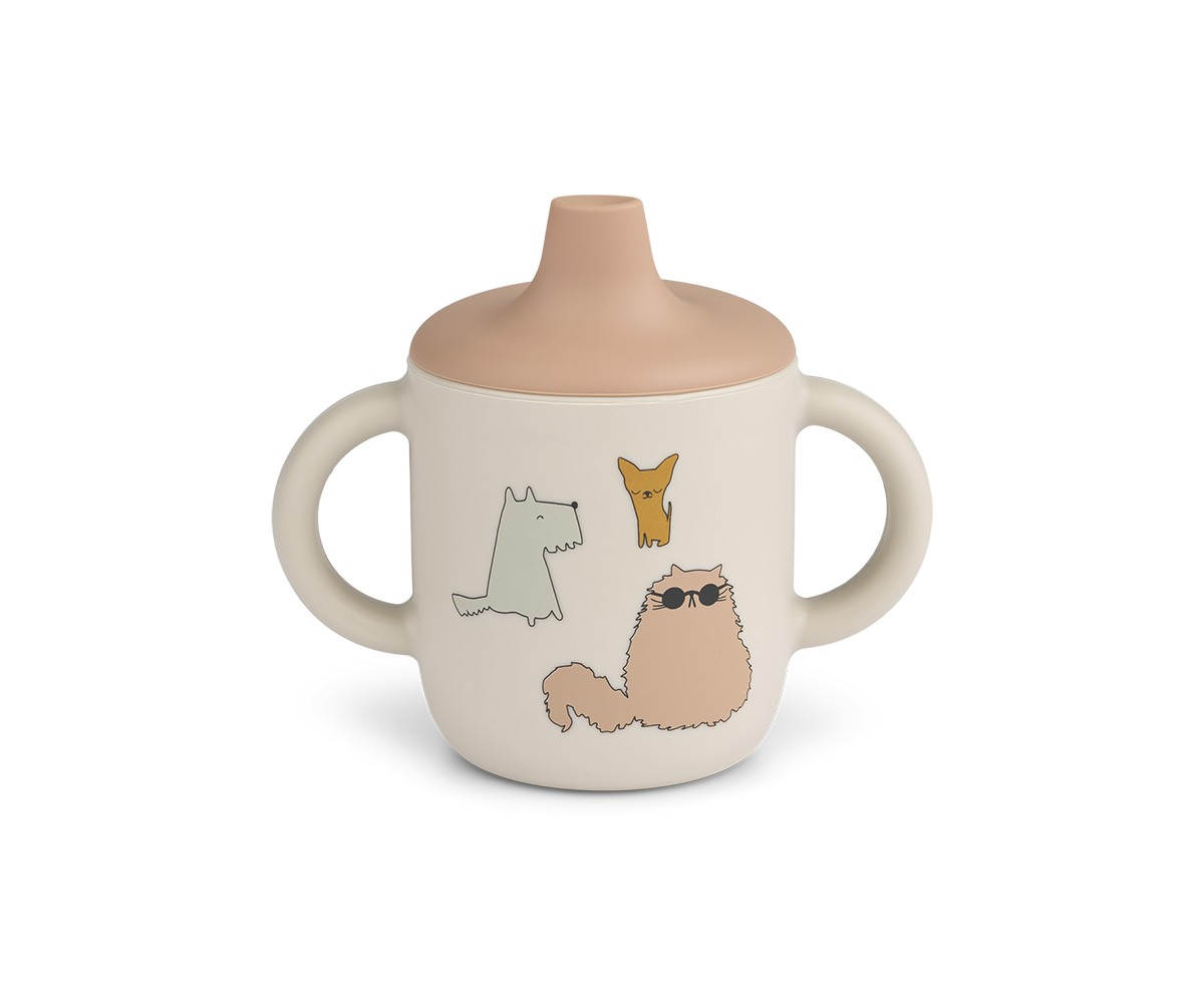 Gobelet en Silicone Neil Cats and Dogs/Sandy
