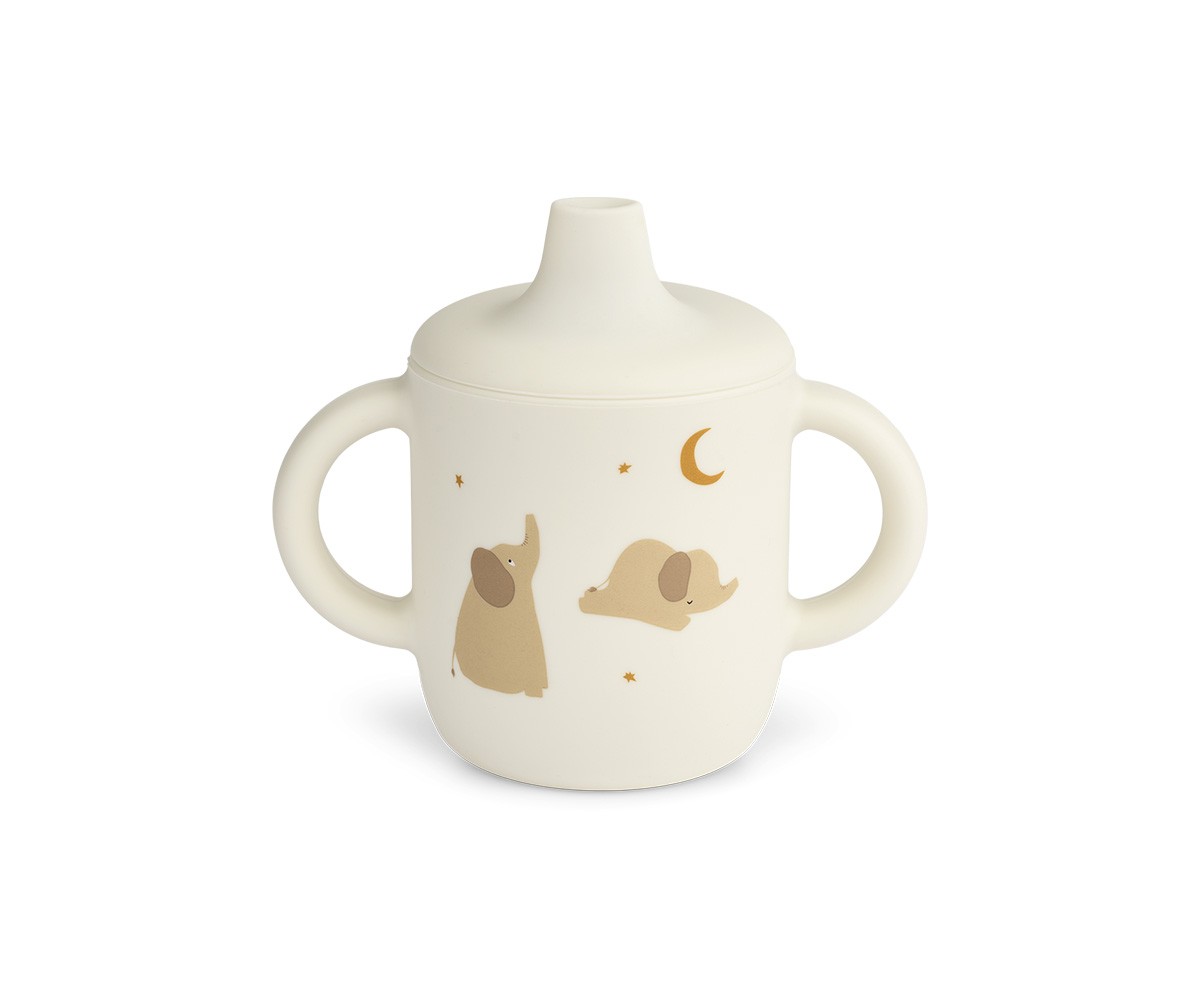 Gobelet en Silicone Neil Elephant/Creme de la Creme
