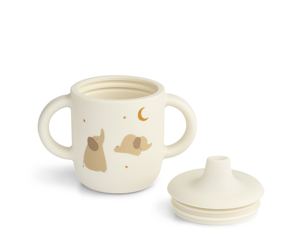 Gobelet en Silicone Neil Elephant/Creme de la Creme