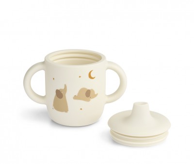 Gobelet en Silicone Neil Elephant/Creme de la Creme