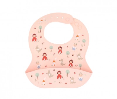 Babero de Silicona Little Red