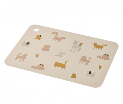 Salvamanteles Silicona Jude Cats and Dogs/Sandy