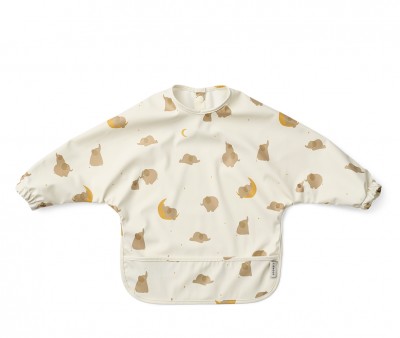 Babero con Mangas Merle Elephant/Creme de la Creme