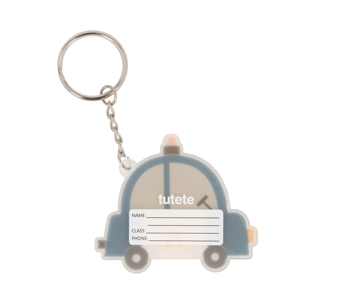 Porte-clés en Silicone Personnalisable City Cars