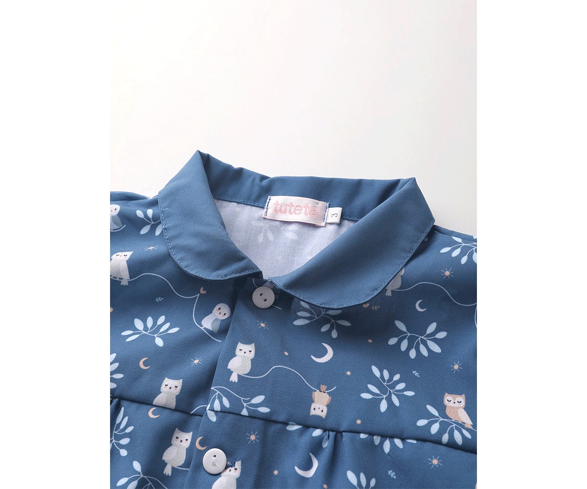 Bata com botões Personalizáveis Magical Forest