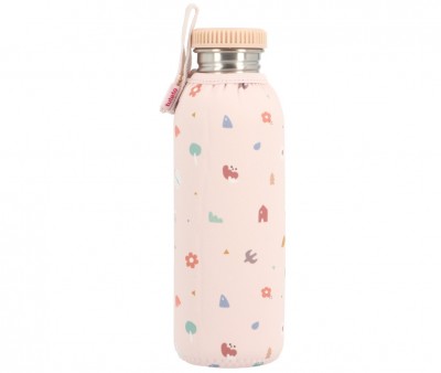 Botella Acero con Funda Geometric Nature Personalizable 750ml