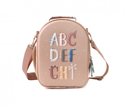 Bolsa Merienda Térmica 3D Funny Letters Personalizable