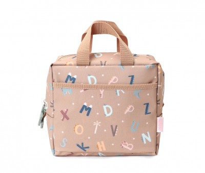 Bolsa Merienda Térmica Funny Letters Personalizable