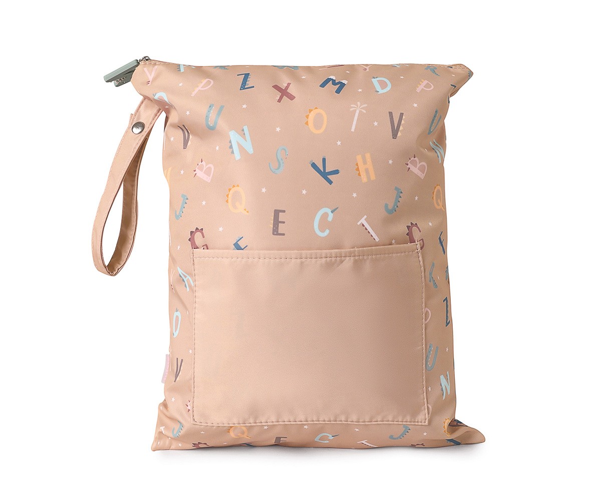 Bolsa Impermeable Grande Funny Letters Personalizable