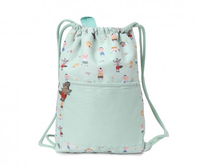 Mochila Saco Impermeable The Three Little Pigs Personalizable