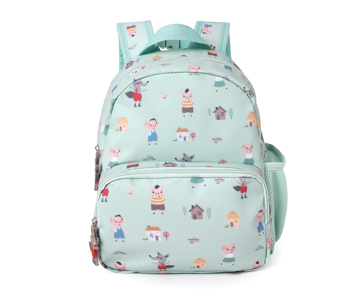 Mochila Infantil The Three Little Pigs Personalizable
