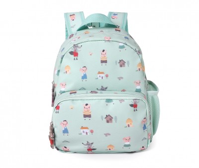 Mochila Infantil The Three Little Pigs Personalizable