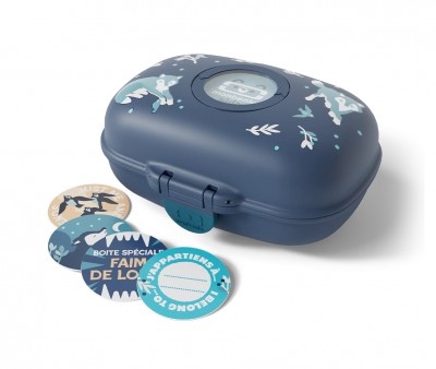 Caja Almuerzo MB Gram Azul Wolf