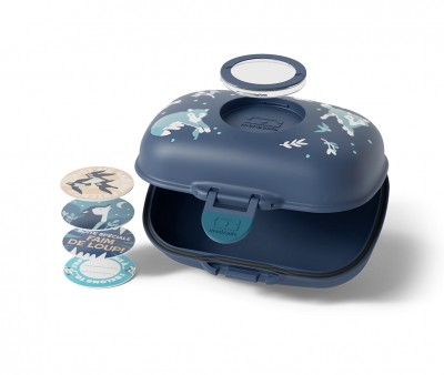 Caja Almuerzo MB Gram Azul Wolf
