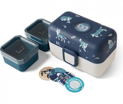 Caja Almuerzo MB Azul Wolf
