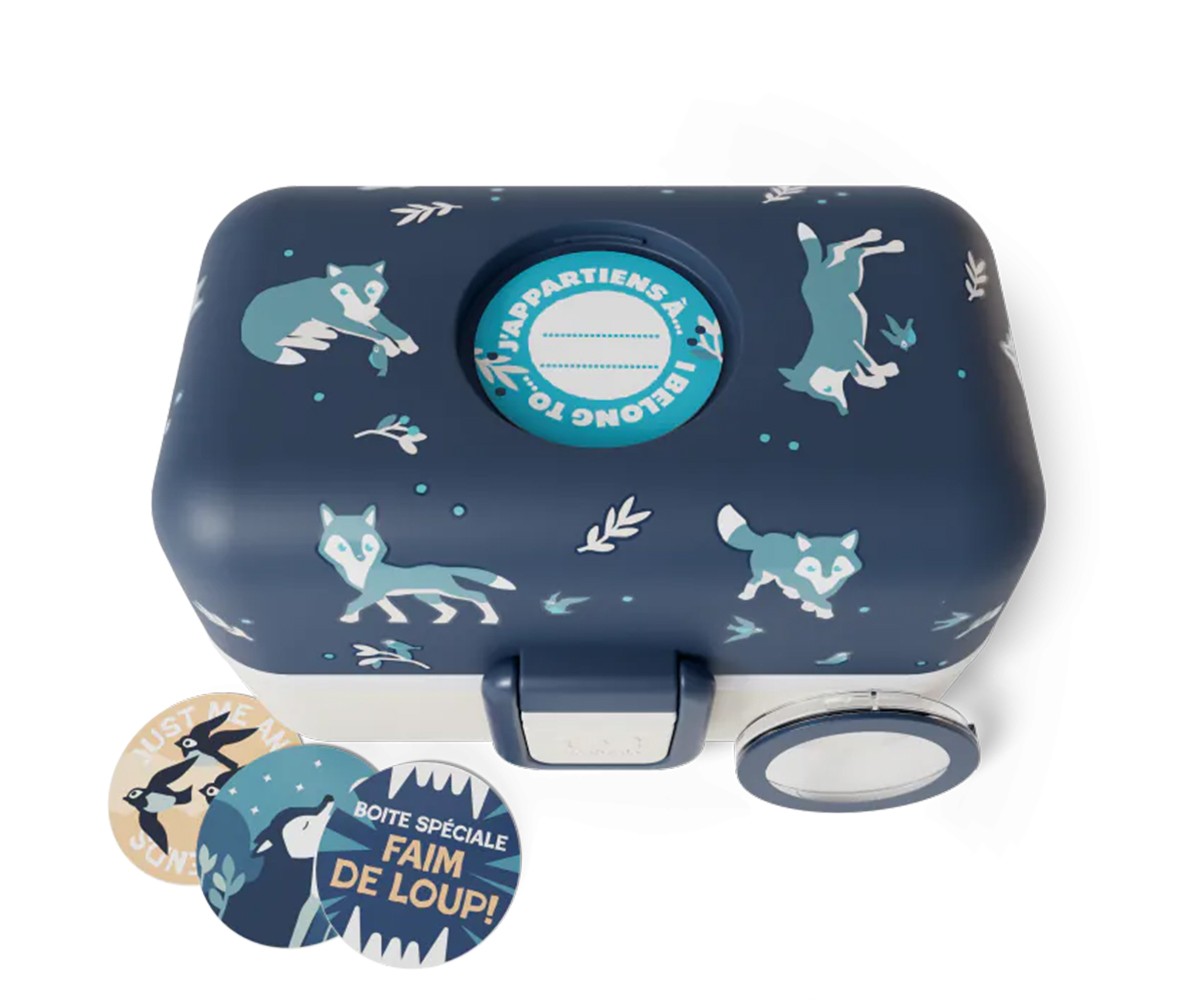 Boîte à Lunch MB Loup Bleu