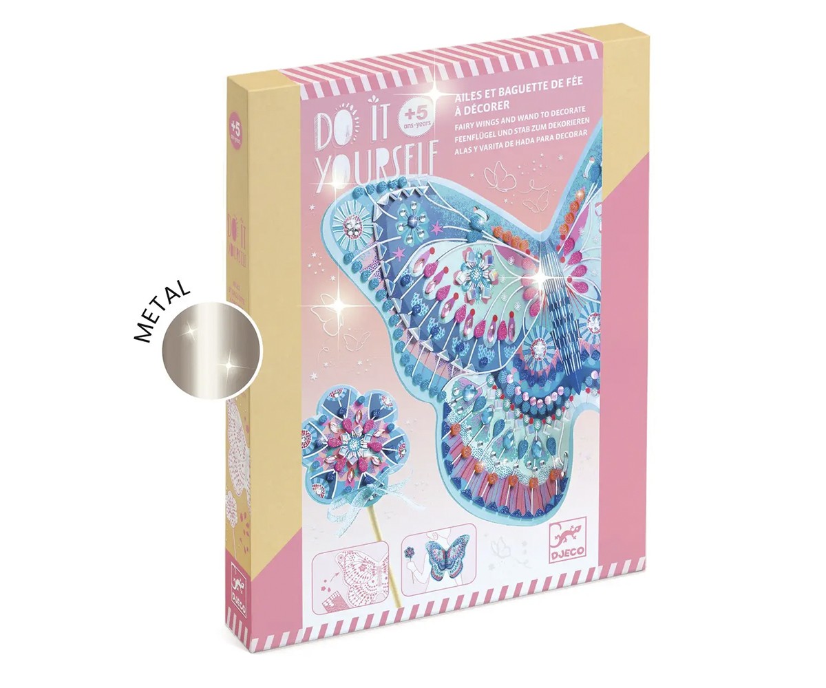 DIY Ali di Fata con Bacchetta Magica