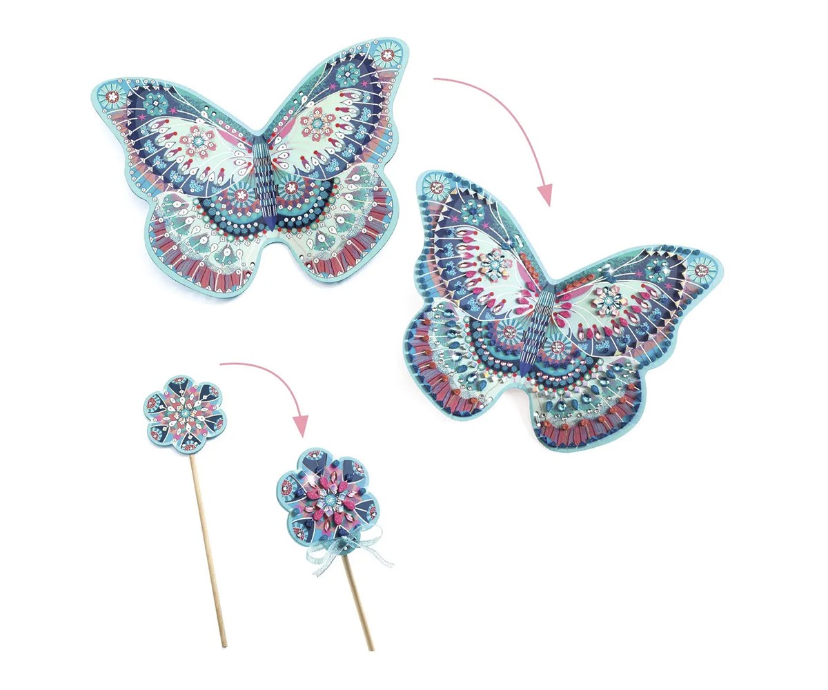 DIY Ali di Fata con Bacchetta Magica