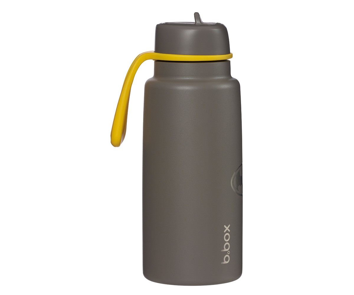 Garrafa térmica Batman com bico dobrável e alça 1L