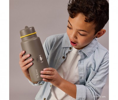 Botella Térmica con Boquilla Plegable y Asa 1L Batman