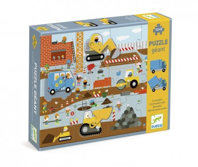 Puzzle Gigante Sitio de Construção