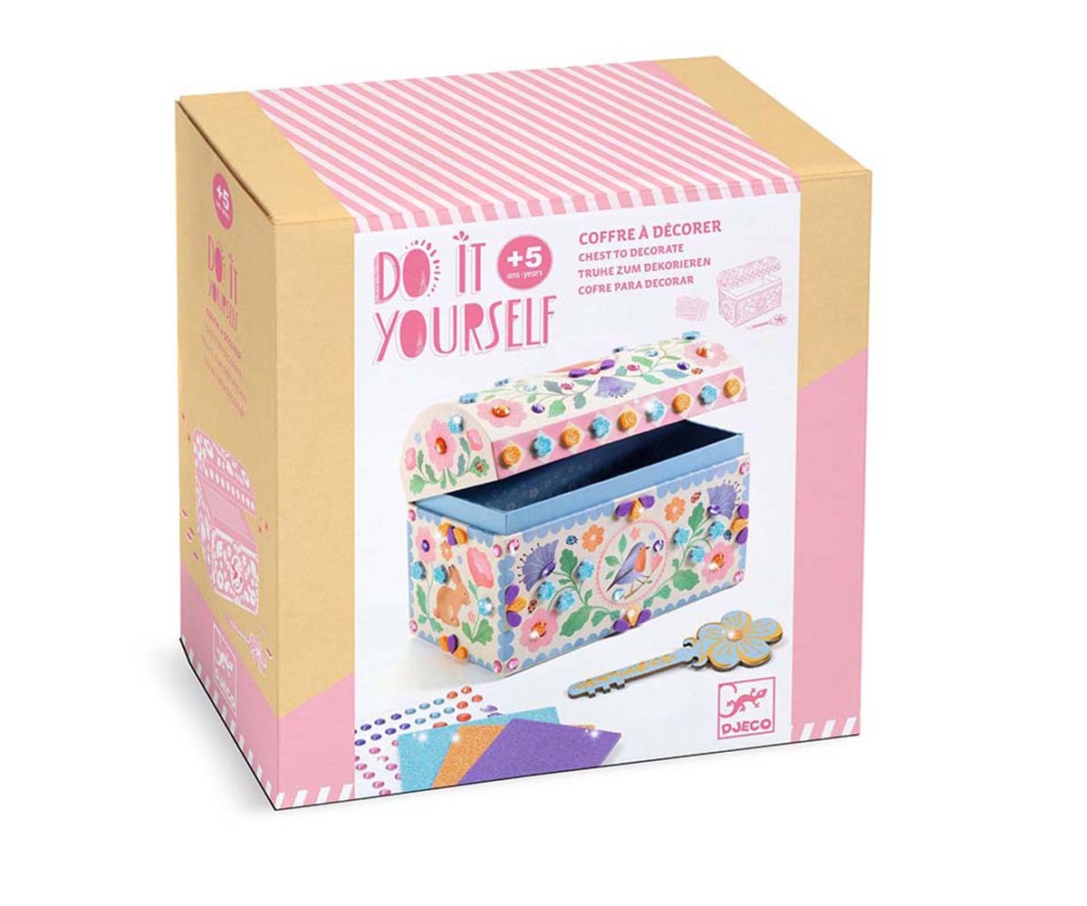 DIY Cofre del Tesoro Pink