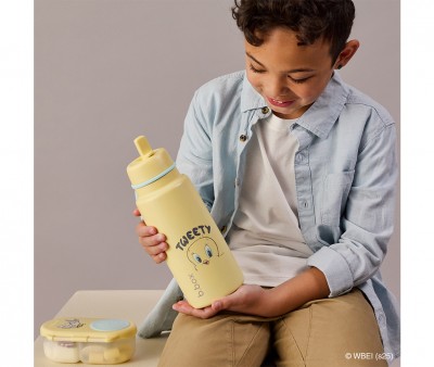 Botella Térmica con Boquilla Plegable y Asa 1L Looney Tunes