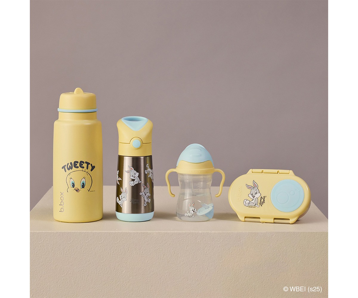 Botella Térmica con Pajita 350 ml Looney Tunes