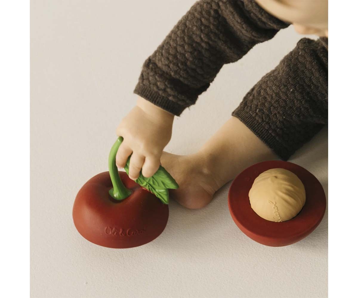 Cherry Juguete Apilable y Pelotita Sonajero