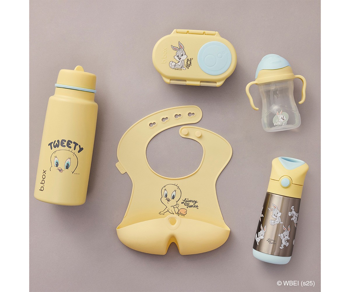 Taza con Pajita Flexible Looney Tunes