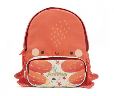 Mochila Grande Personalizable Pulpo