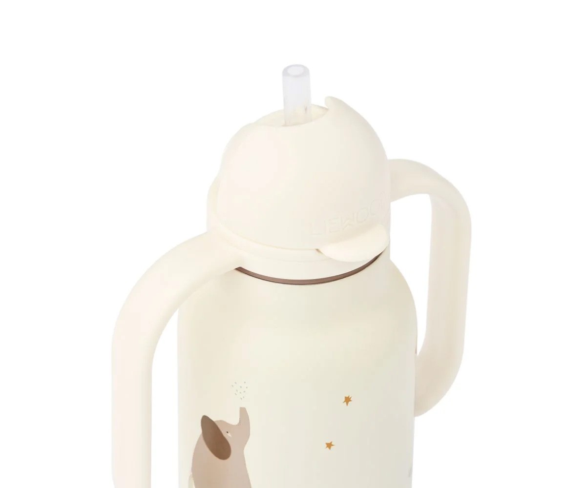 Botella de Acero Térmica Kimmie Elephant/Creme de la Creme 250 ml