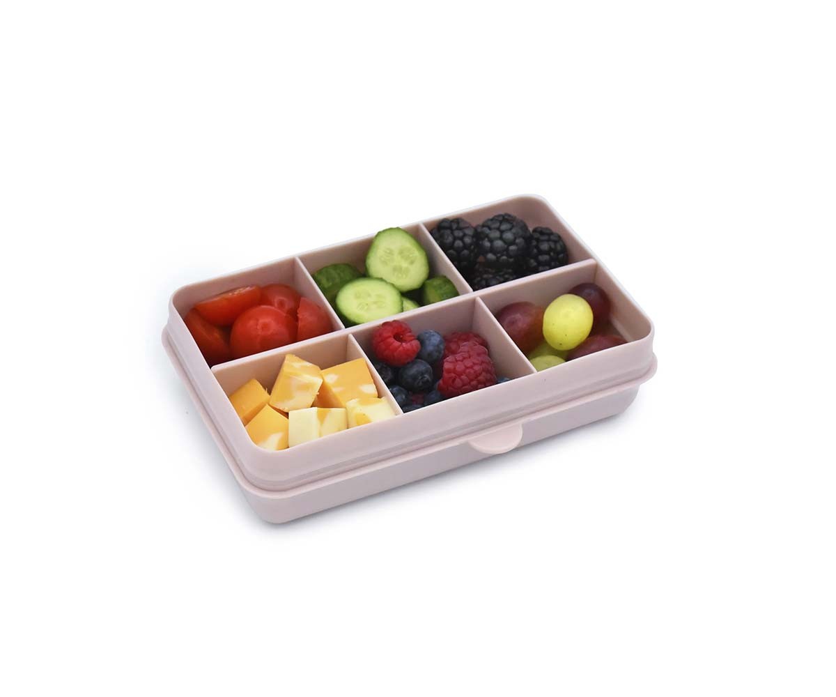 Snackle Box Pink 6 Scomparti