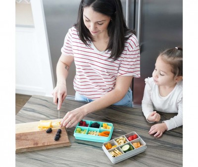 Snackle Box 6 compartimentos Blue