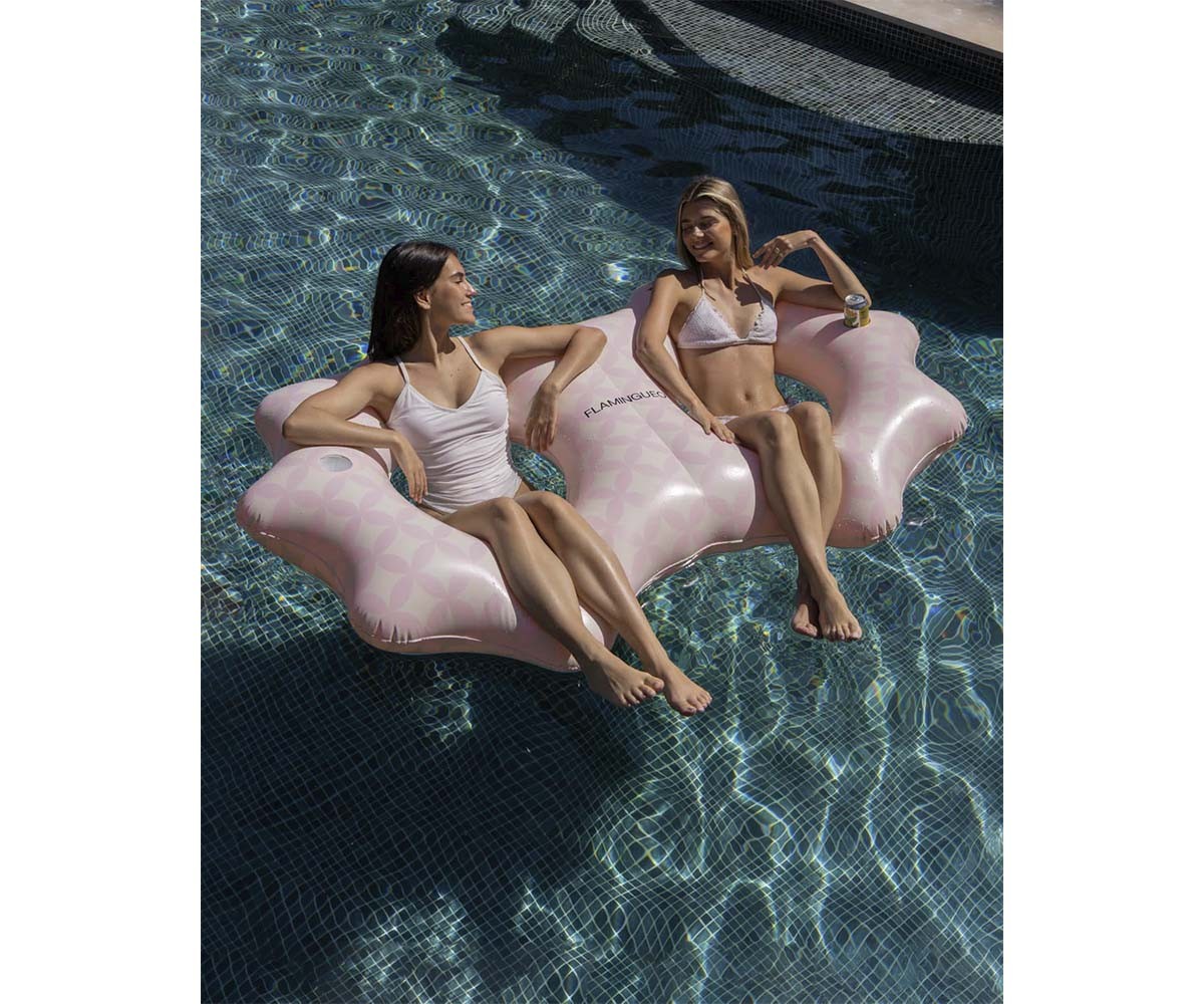 Ciambella Galleggiante Doppia Donut Star Ciao Acquamarina