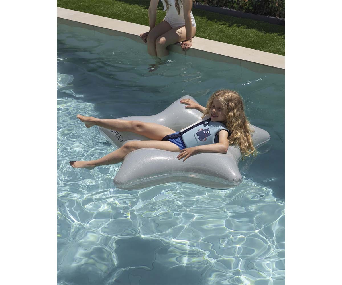 Matelas Gonflable Étoile Argentée Vega