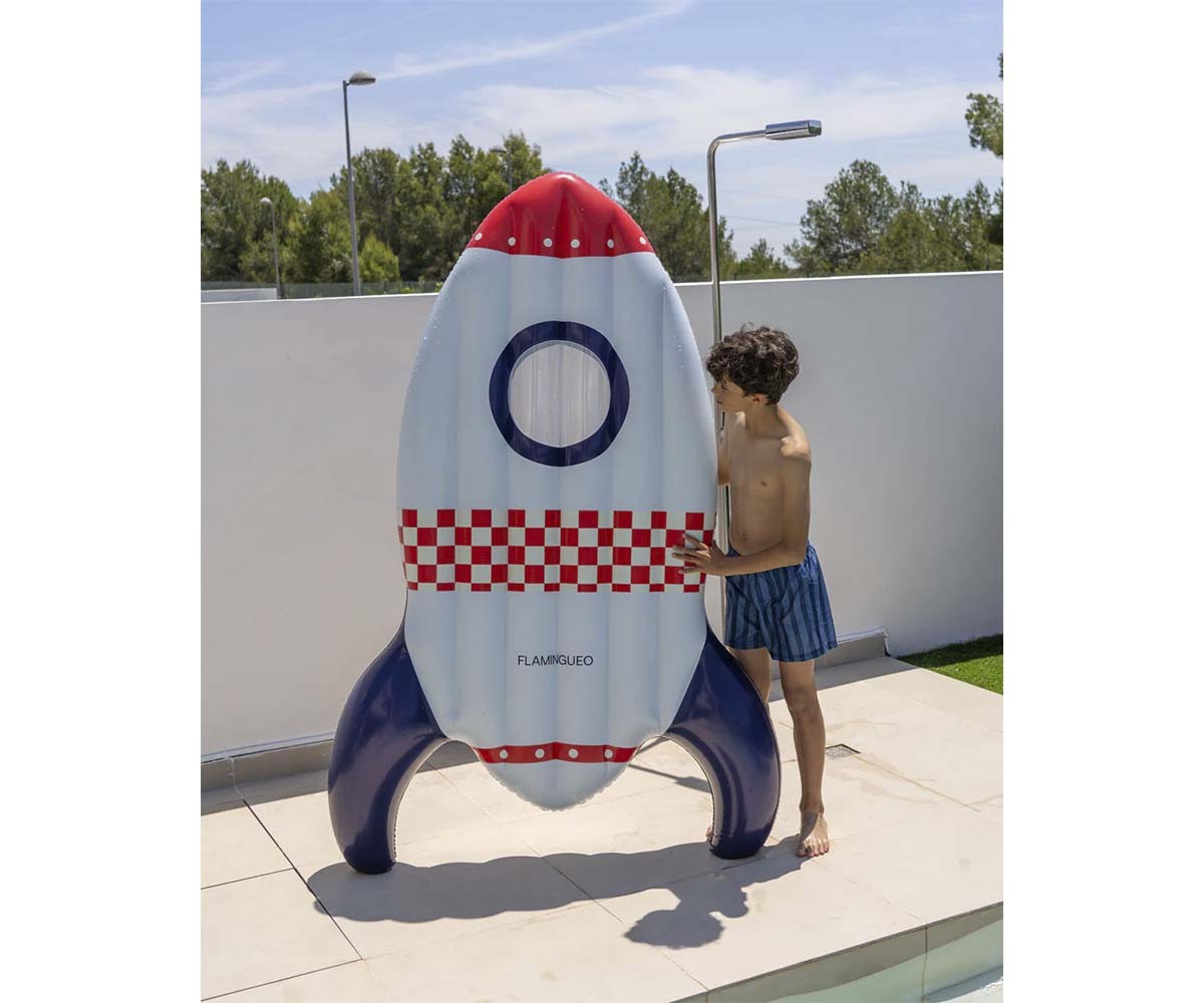 Matelas Gonflable Fusée Bleue Ares