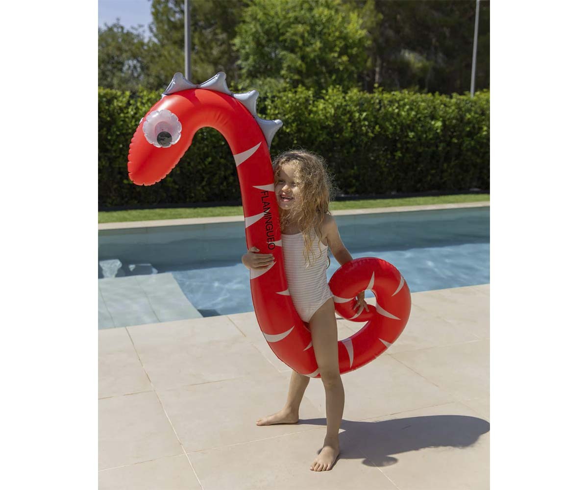 Flotador Hinchable Serpiente Roja Triton