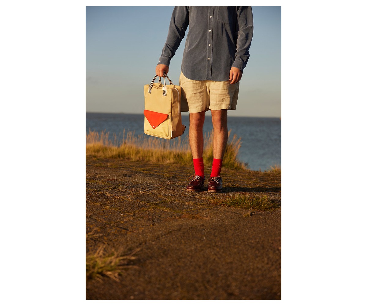 Grand Sac à Dos Sticky Lemon Envelope Red Green Personnalisable