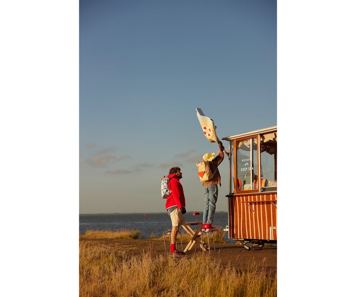 Grand Sac à Dos Sticky Lemon Envelope Red Green Personnalisable