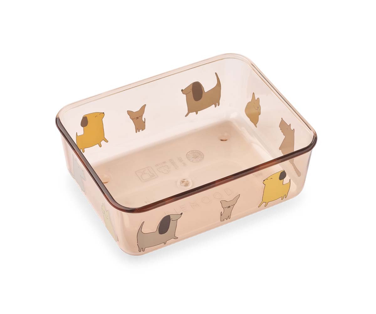 Boîte à Lunch Ako en Tritan Cats and Dogs/Sandy