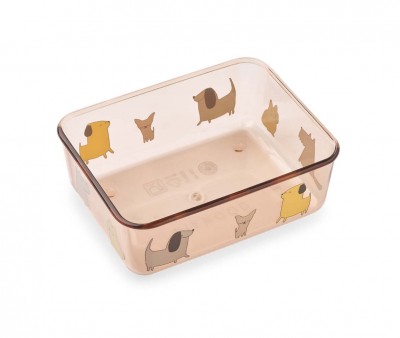 Caja de Almuerzo Ako Tritán Cats and Dogs/Sandy