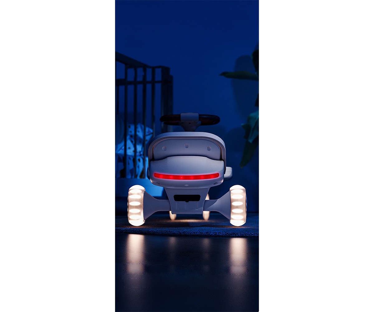 Rack de skate Bravold Long Rider com luz, música e rodas silenciosas | Moca