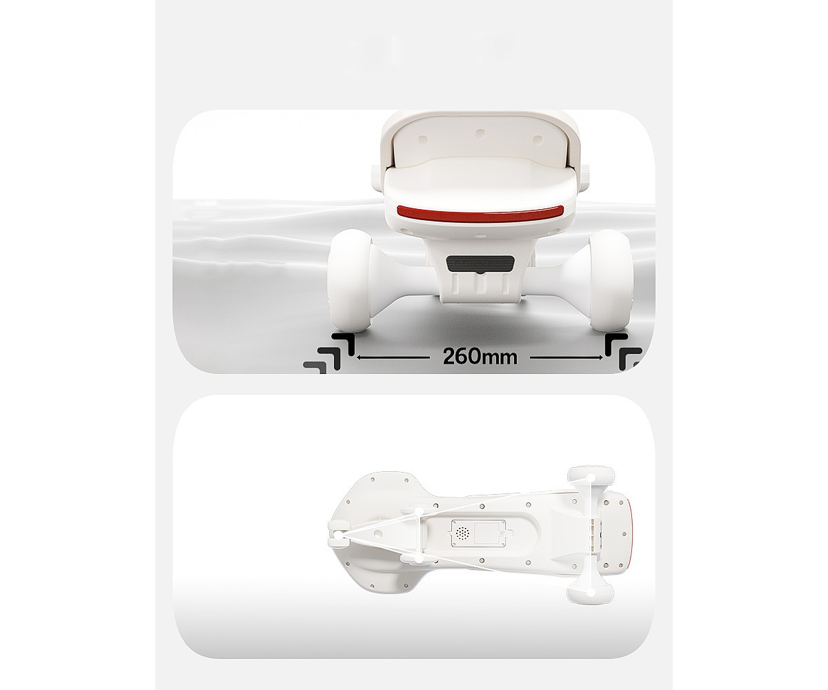 Rock de skate Bravold Long Rider com luz, música e rodas silenciosas