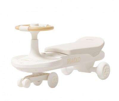 Cavalcabile Bravold Long Rider Bianco Luci e Suoni