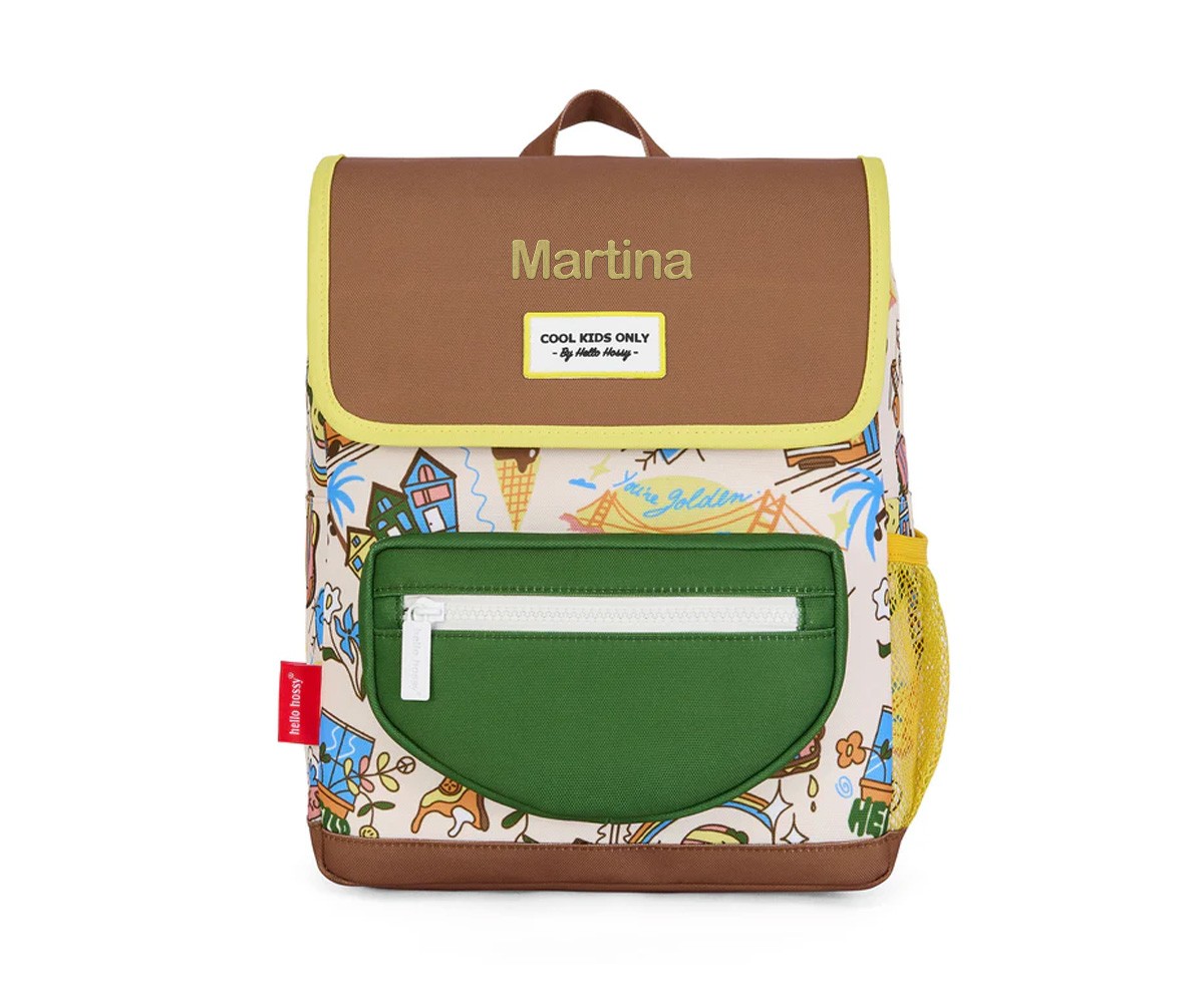 Mochila Preescolar Solapa San Francisco Personalizable